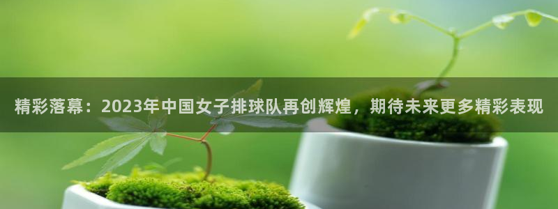 JJB竞技宝官网下载软件:精彩落幕:2023年中国女子排球队